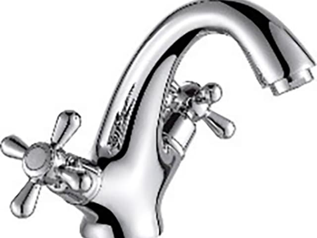 ROBINET LAVABO VID. AUTO CHROME LERWICK
